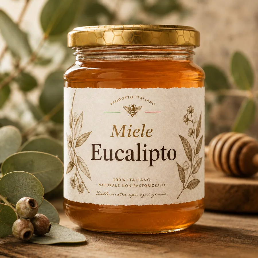 Miele di Eucalipto artigianale italiano